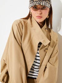 Oversize-Jacke