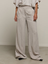 Wide-leg Pant aus Kord in zwei Farben