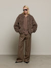 Faux Fur Bomber zum wenden