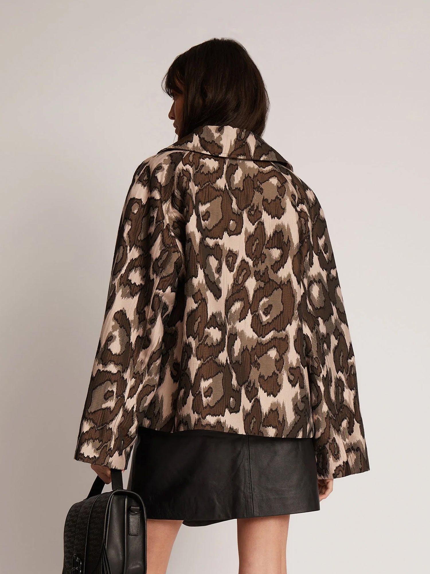 Jacke mit schönem Allover-Print