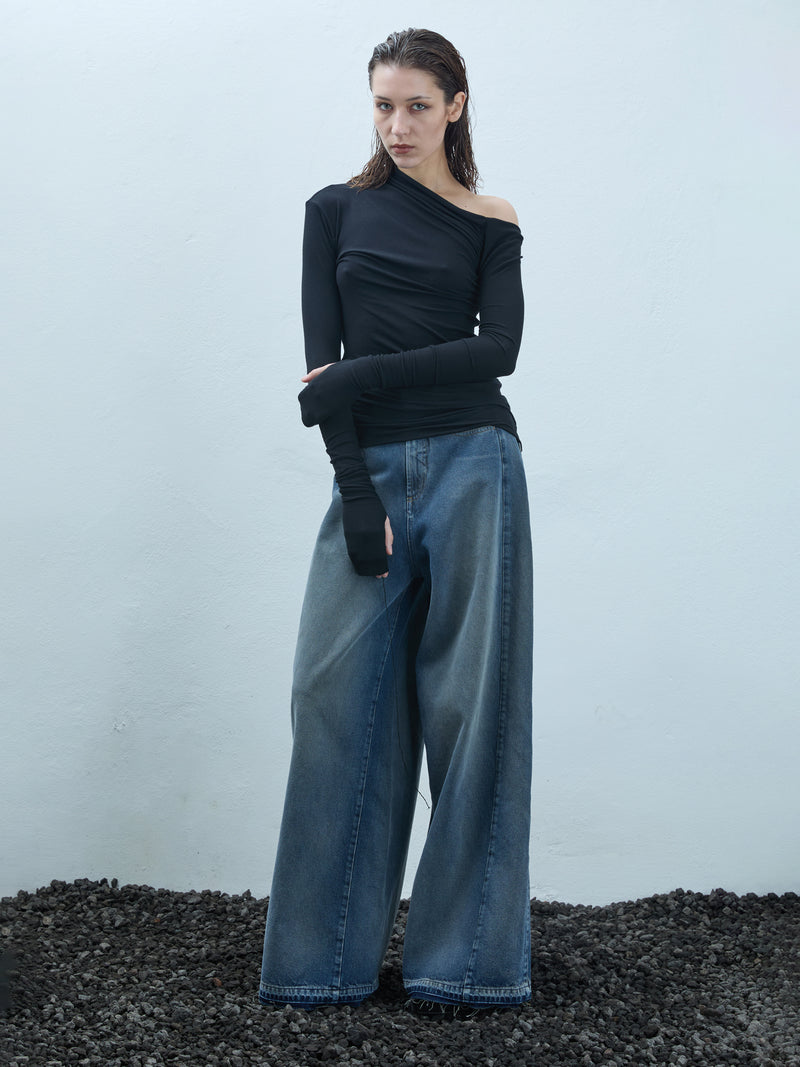 Wide-Leg-Pant Jeans