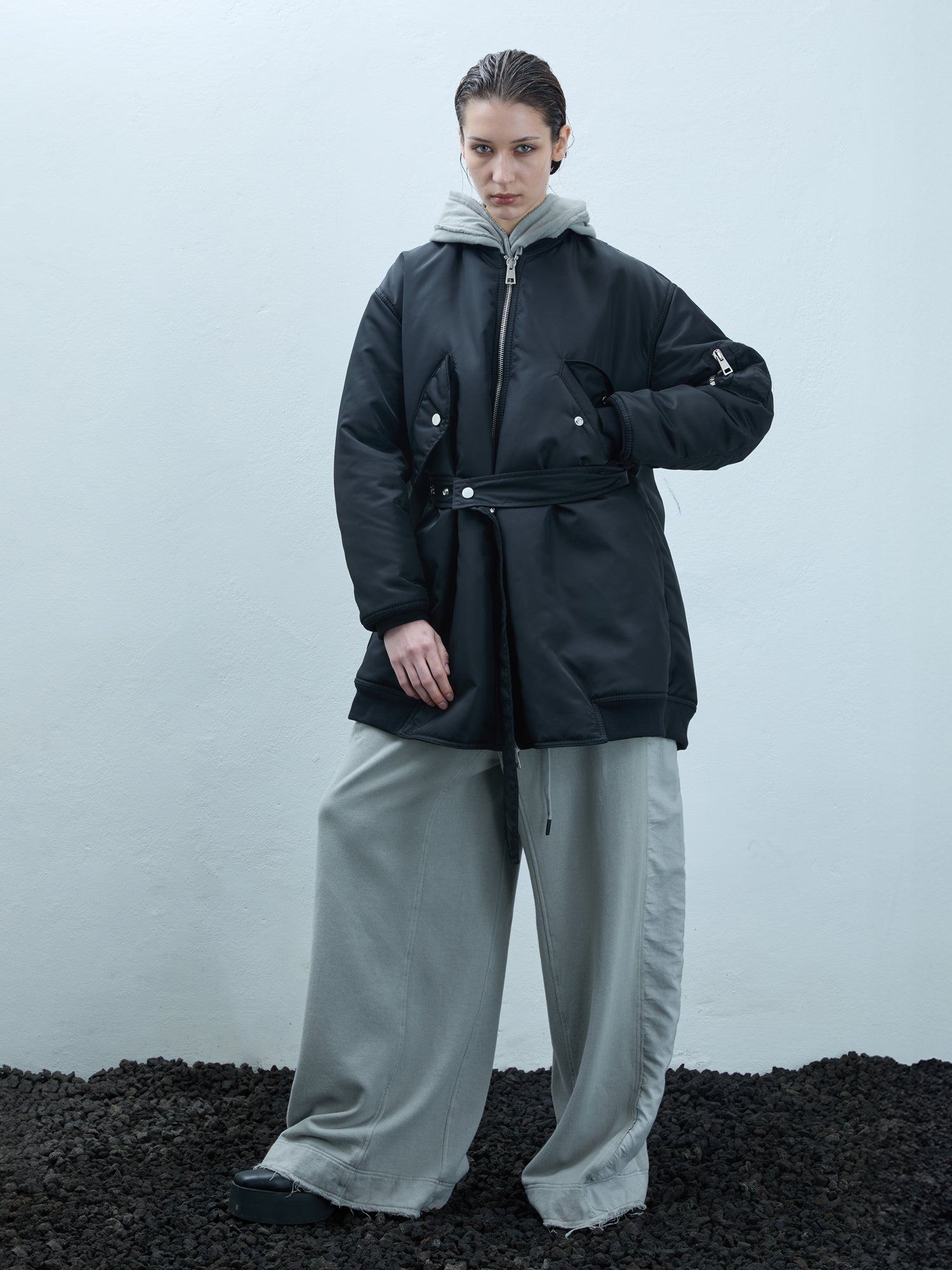 Oversize-Bomberjacke