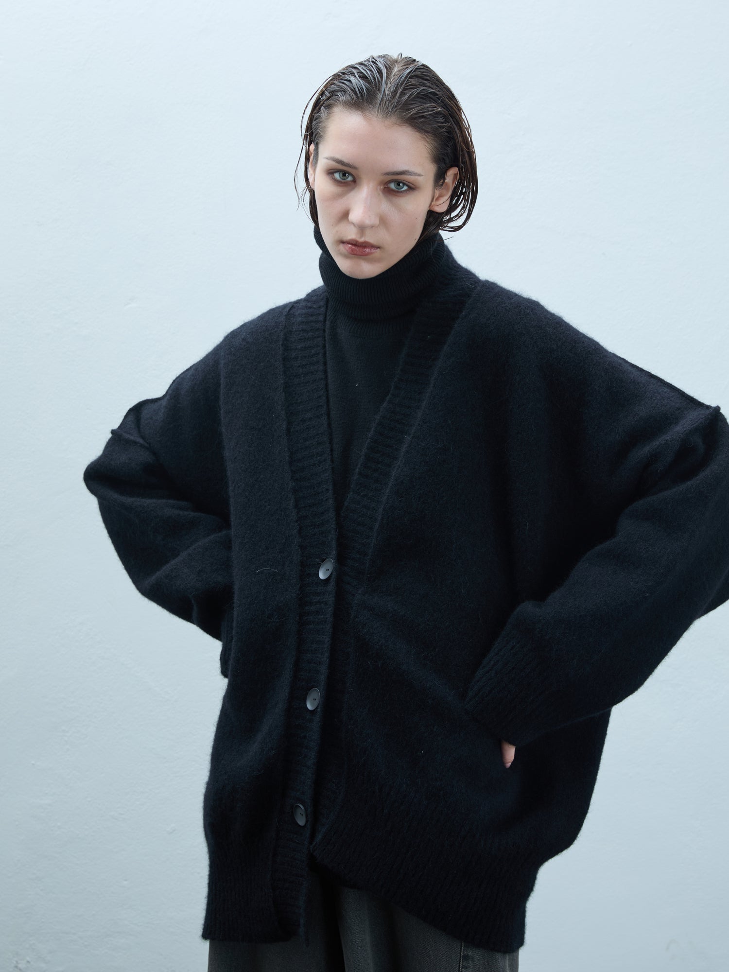 Oversize - Strickjacke