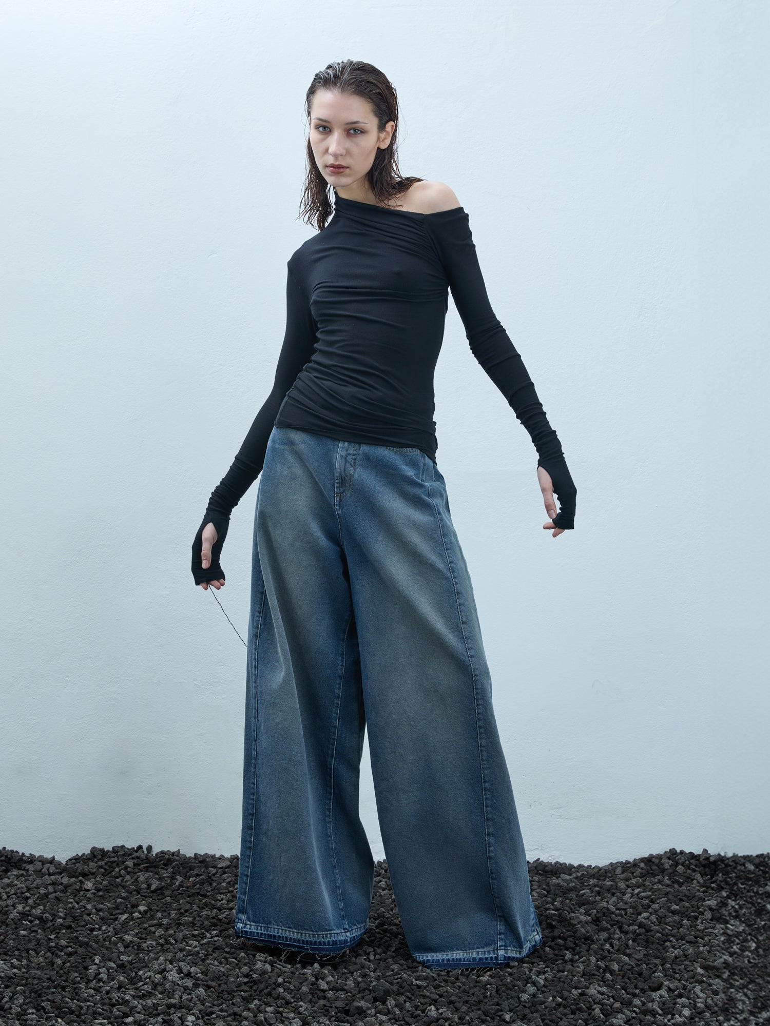 Wide-Leg-Pant Jeans