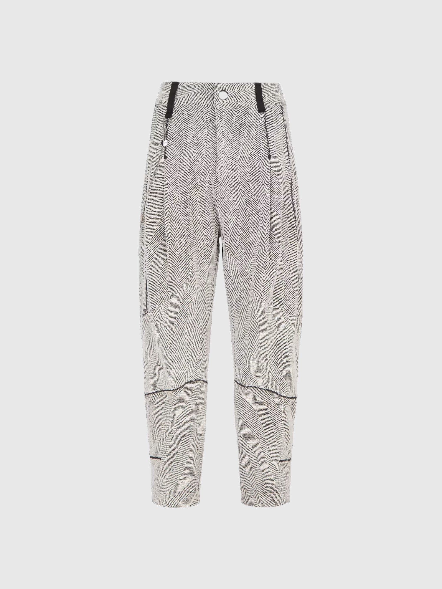 Heritage-Hose in Grey Haringbone