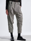 Heritage-Hose in Grey Haringbone