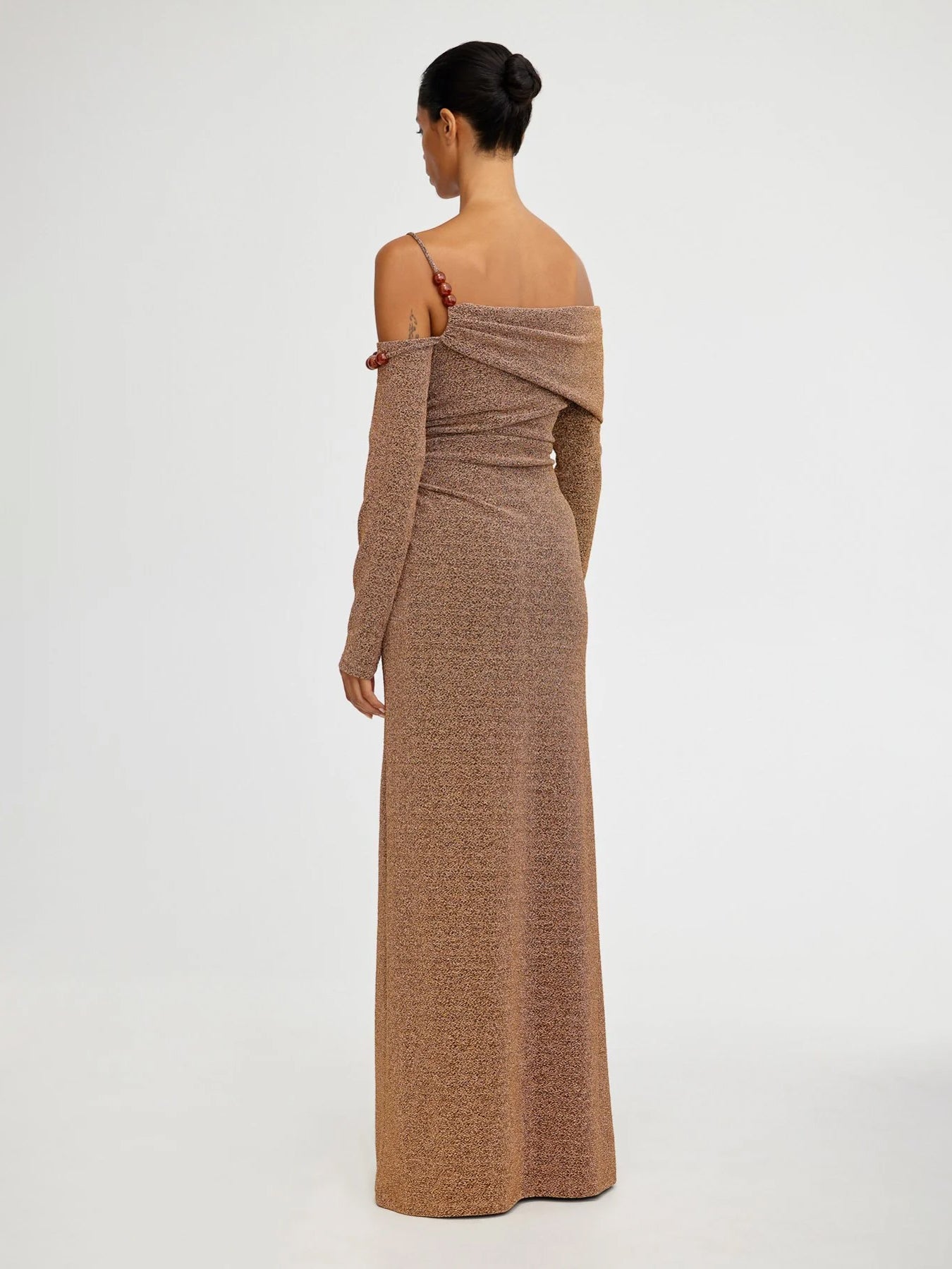 Gia Abendkleid in bronze